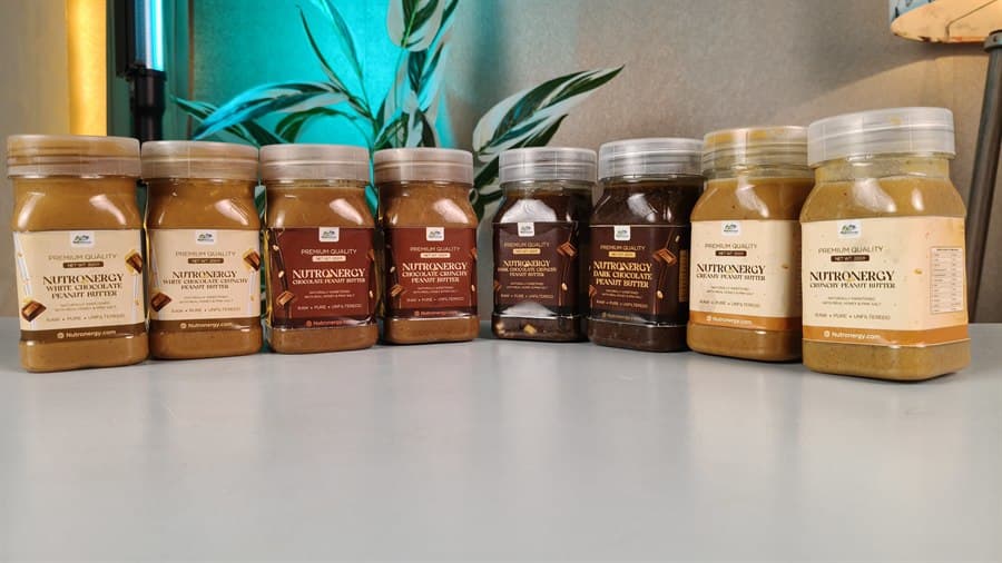 Classic Combo — 4 jars of Nutronergy peanut butter